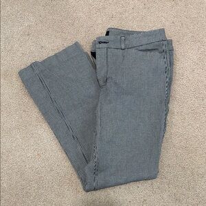 Banana Republic Sloan Black and White Dress Pants